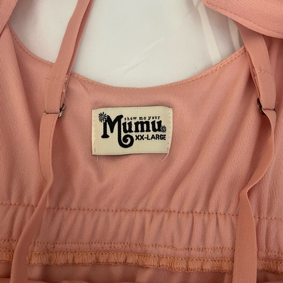 SHOW ME YOUR MUMU CAITLIN PINK DRESS SIZE XXL - Picture 4 of 7